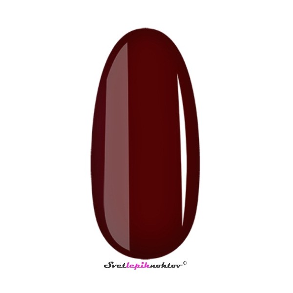 DUOGEL Gel Polish 6 ml, 031, Chocolate Red - durable as gel and as easy to apply as nail polish