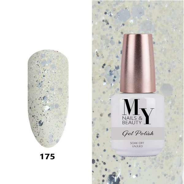 MY Nails & Beauty Gel Polish, 15 g, #132 - durable as gel and as easy to apply as nail polish