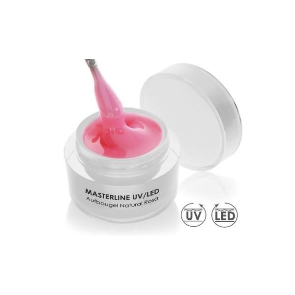 Masterline UV/LED-gradilni gel, natural roza