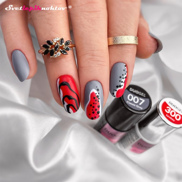 DUOGEL gel lak 007 - Classic Grey