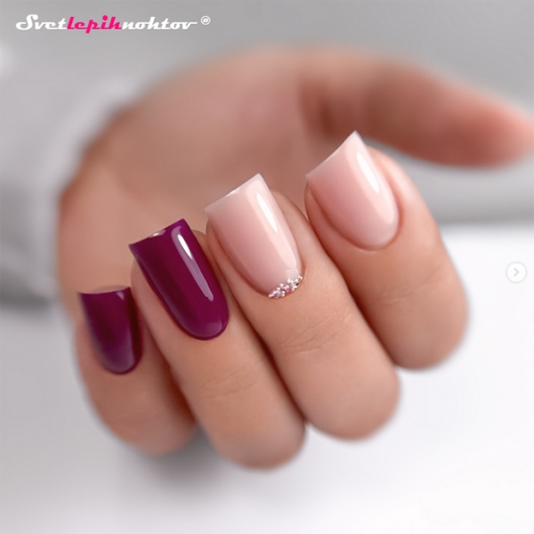 DUOGEL trajni lak, 6 ml, barva 353, Black Lilac