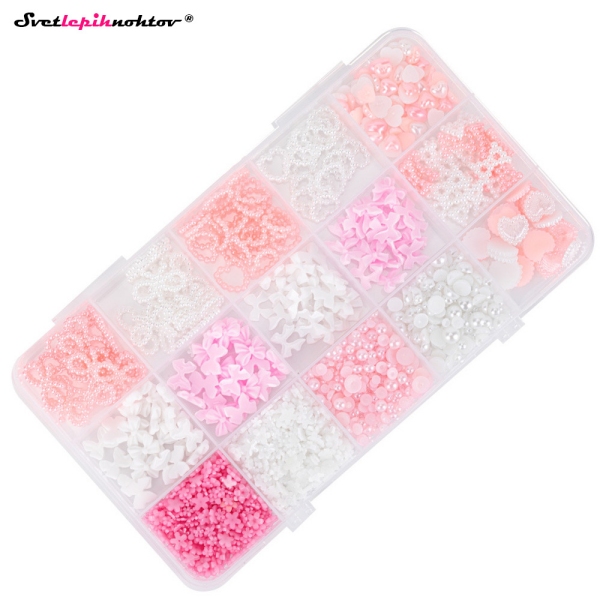 3D BOX okraski za nohte - 01 GIRLY