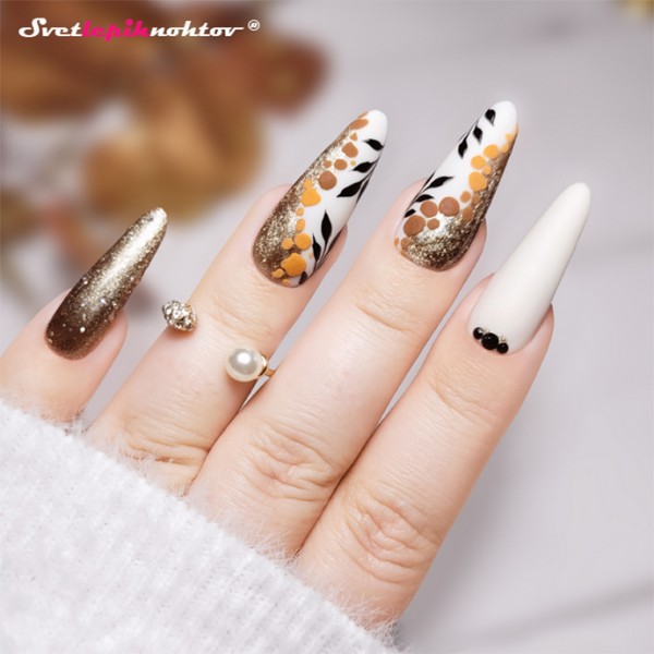 DUOGEL gel lak 421 - Sparkle Honey