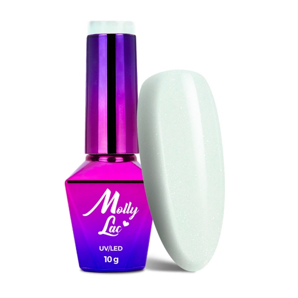 MOLLY NAILS gel lak 458 - Peppermint