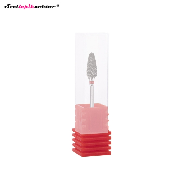 Karbidni nastavek OVAL rdeč ø 6,0 mm