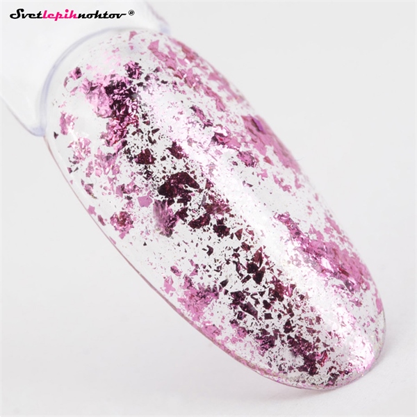 ALU flakes - 04 PINK