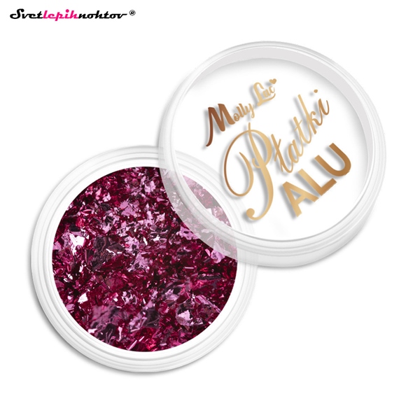 ALU flakes - 04 PINK
