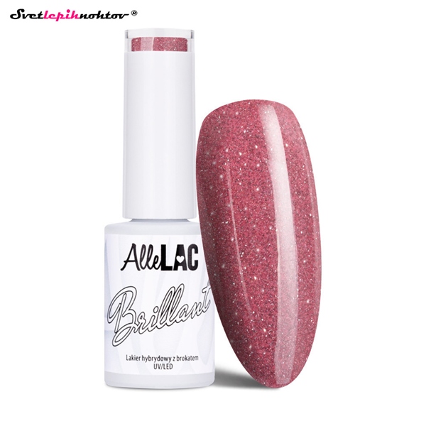 ALLELAC BRILLANT gel lak 136 - Raspberry