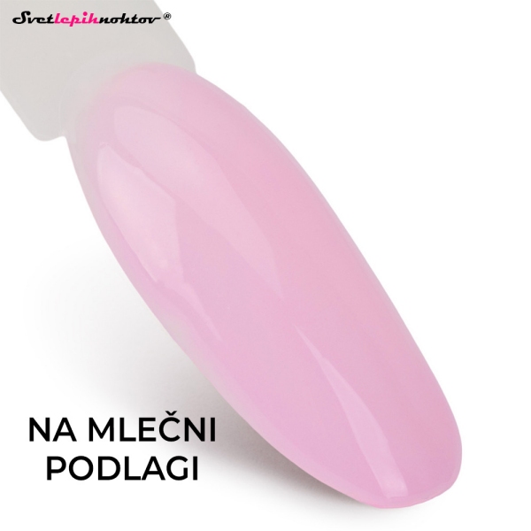 ALLELAC PINKS gel lak 176 - Delicate Pink