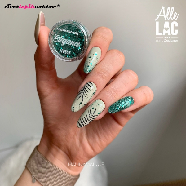 ALLELAC GREEN gel lak 34 - Chillout