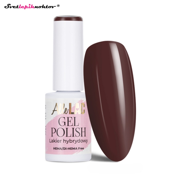 ALLELAC BROWNS gel lak - Dark Brown