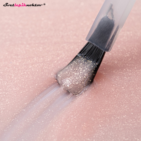 ALLELAC BOTTLE GEL - Nude Glimmer