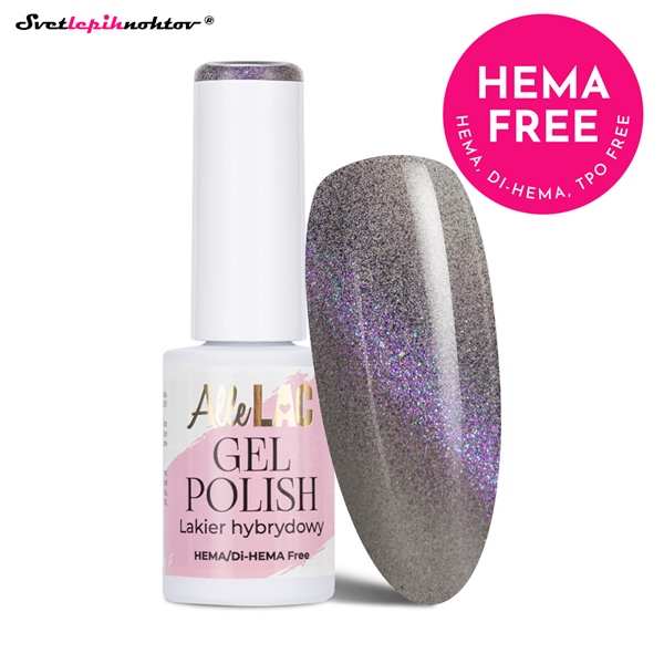 ALLELAC CAT EYE gel lak - 5 Rainbow