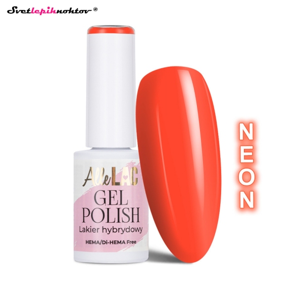 ALLELAC ORANGES gel lak - Neon Orange