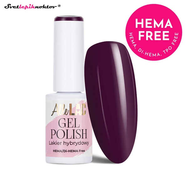 ALLELAC PURPLES gel lak - Deep Berry