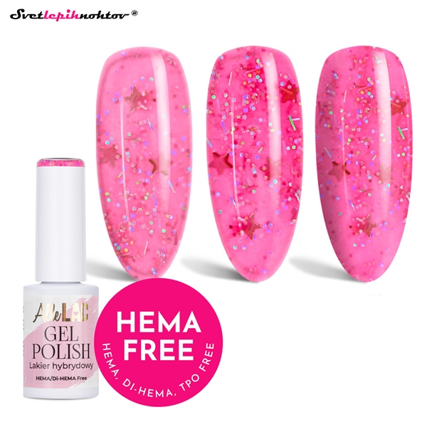 ALLELAC PINKS gel lak - Candy Stars