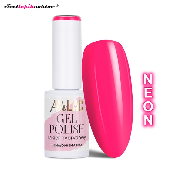 ALLELAC PINKS gel lak - Hot Flamingo