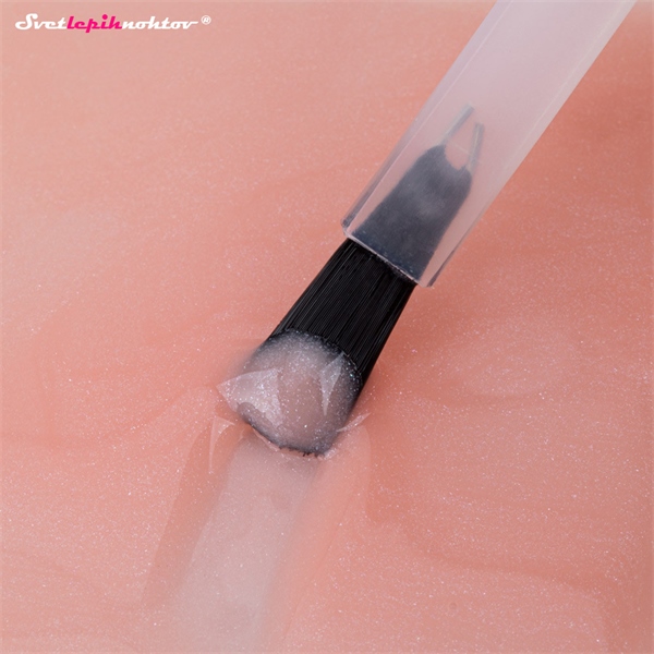 ALLELAC Rubber Base - Peach Bling