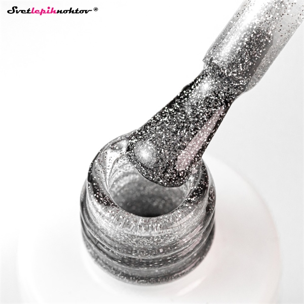 ALLELAC Top Glitter 7g - SILVER GLOW