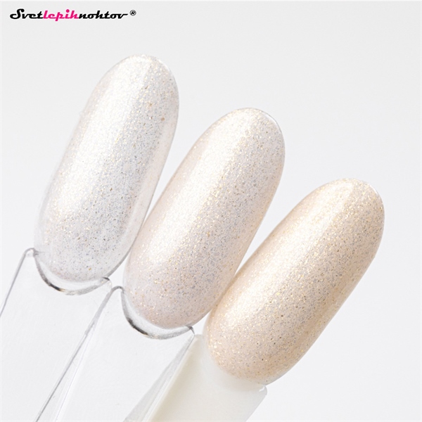 ALLELAC WHITES gel lak - Sand Glitter