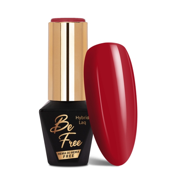 MOLLY NAILS gel lak BeFree 5 - Fire Red
