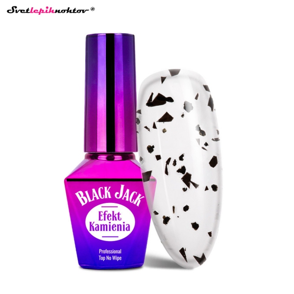 Molly Nails TOP BLACK JACK 10g