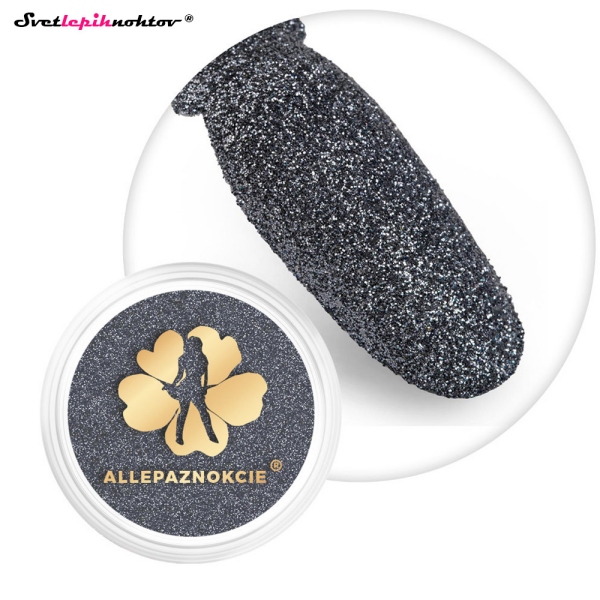 Bleščice - 05 STEEL, BLEŠČEČ in SVETLEČ PRAH za nohte