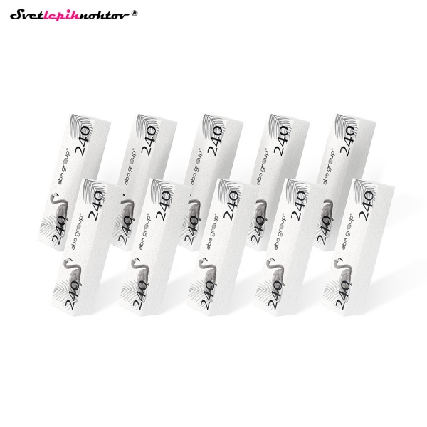 Polirni blok FLAMINGO 240/240, set 10 kom