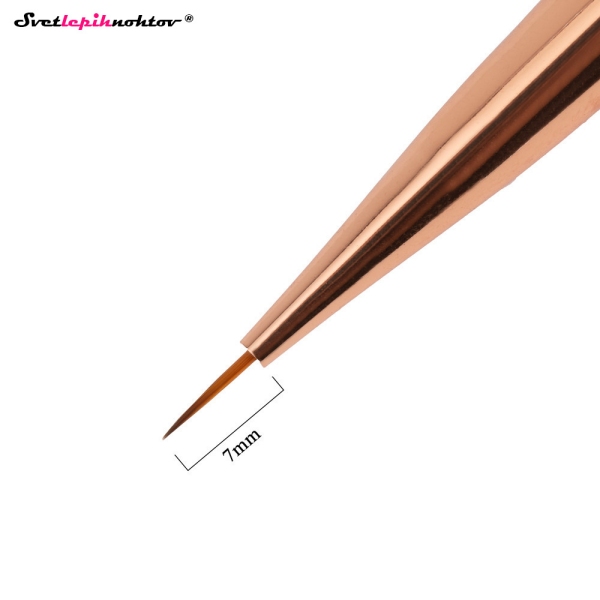 Čopič DUAL - OVAL 4   NAIL ART 7