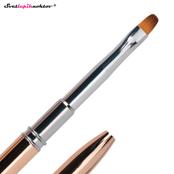 Gel čopič METAL - OVAL 4