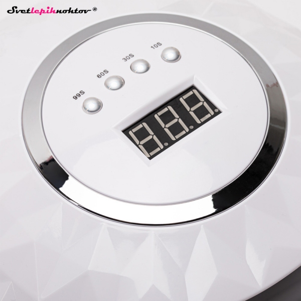 UV/LED LUČKA DIAMOND - Bela