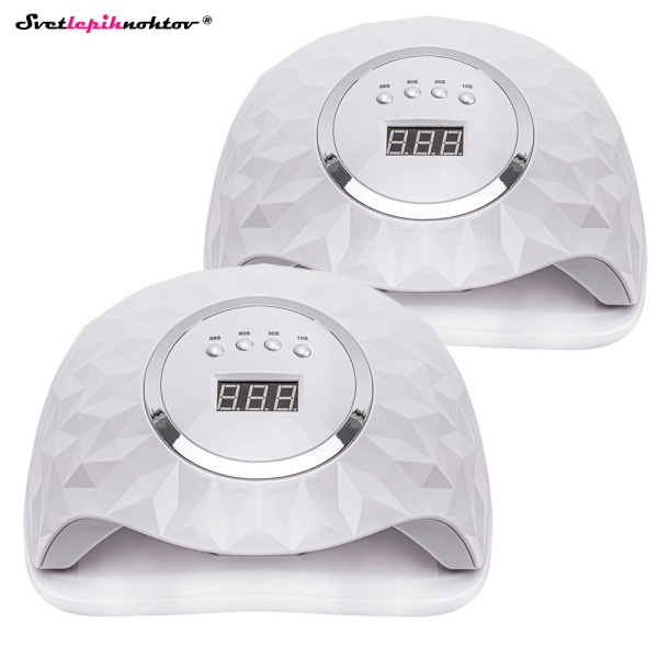 2 x UV/LED LUČKA DIAMOND - Bela