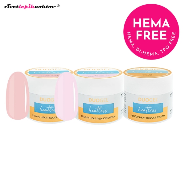 GEL TRIO - HEATLESS, set treh gradilnih gelov