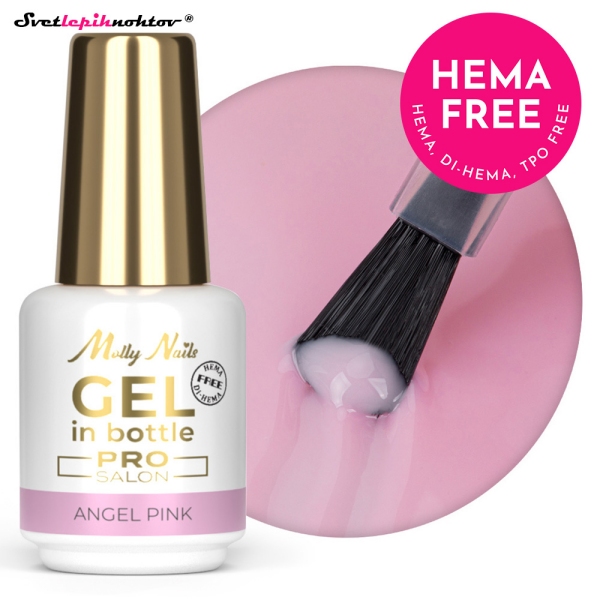 GEL IN BOTTLE - Angel Pink