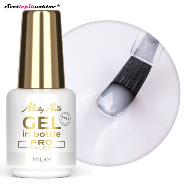 GEL IN BOTTLE - Milky
