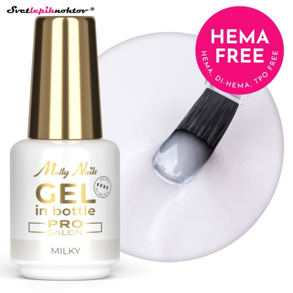 GEL IN BOTTLE - Milky