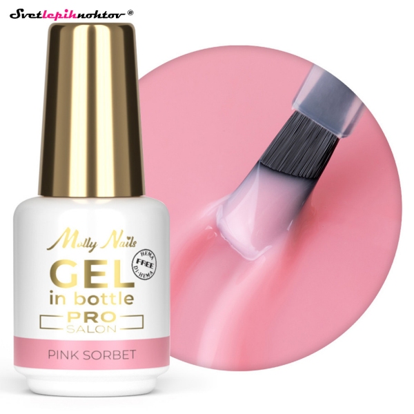 GEL IN BOTTLE - Pink Sorbet