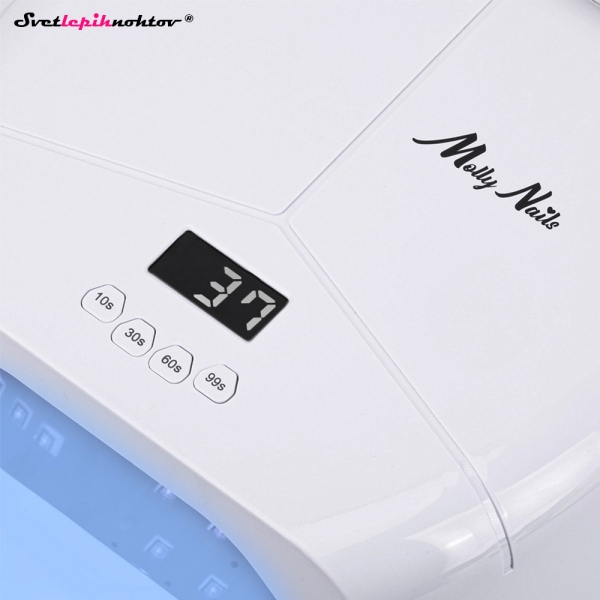 UV/LED LUČKA HEXAGON - bela