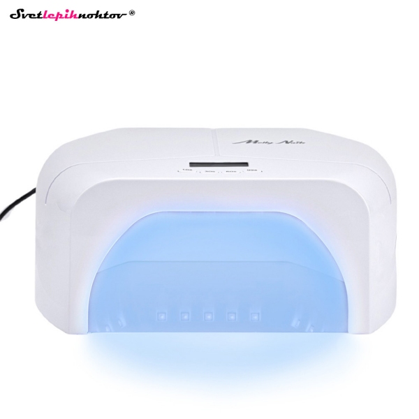 UV/LED LUČKA HEXAGON - bela