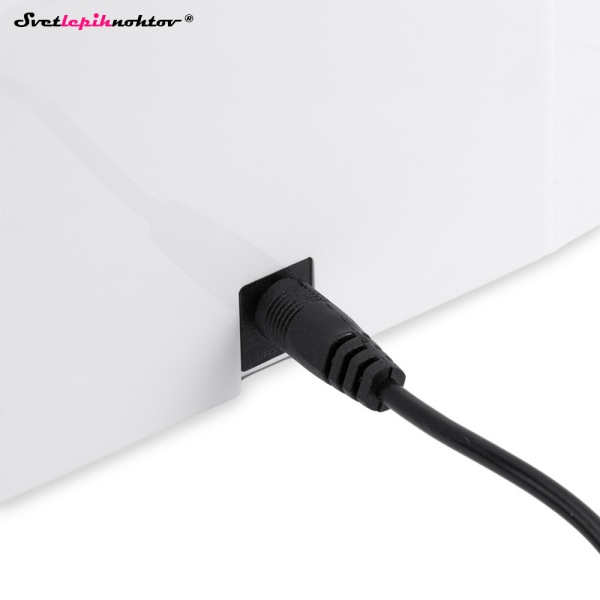 UV/LED LUČKA HEXAGON - bela