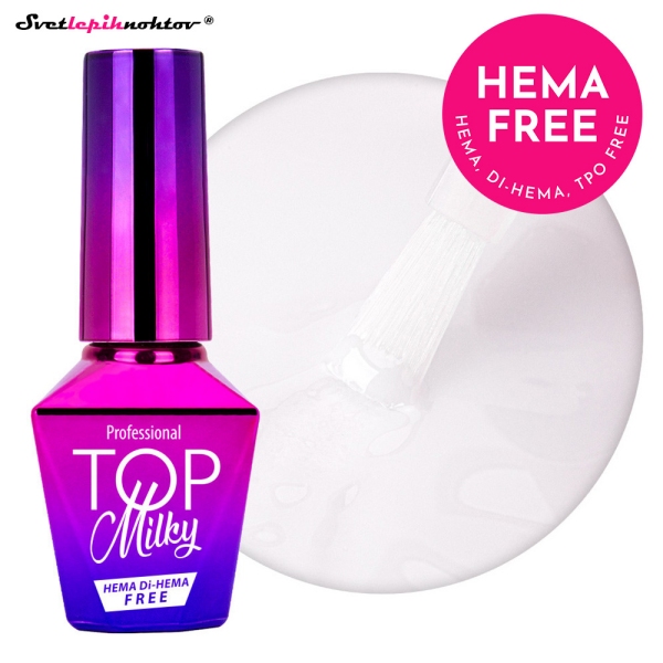 Molly Nails TOP MILKY 10g