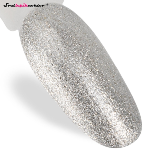 MOLLY NAILS WINTER gel lak 36 - Platinum