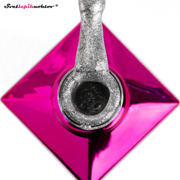 MOLLY NAILS WINTER gel lak 36 - Platinum