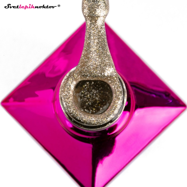 MOLLY NAILS WINTER gel lak 38 - Rich Gold