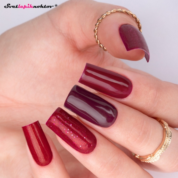 MOLLY NAILS AUTUMN gel lak 483 - Royal Mystery