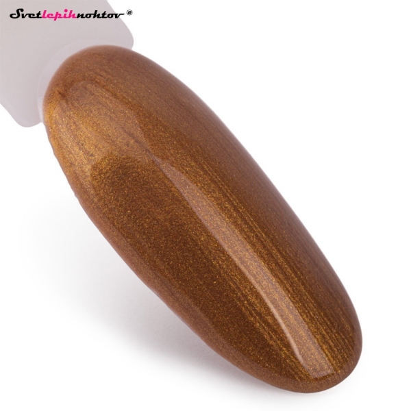 MOLLY NAILS WINTER gel lak 620 - Golden Gift