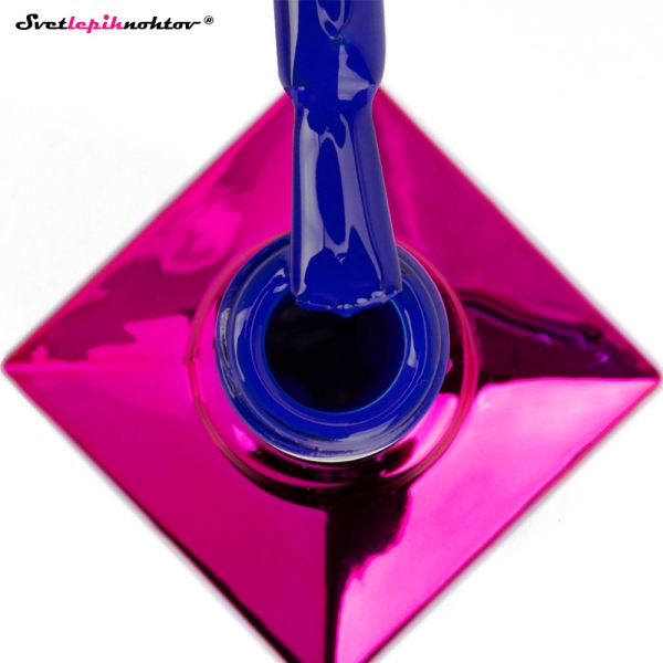 MOLLY NAILS AUTUMN gel lak 727 - Blue Hydrangea