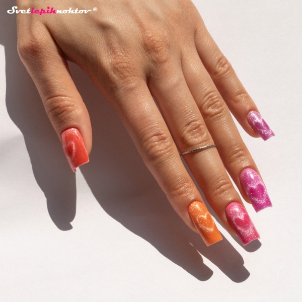 MOLLY NAILS CAT EYE gel lak - 172