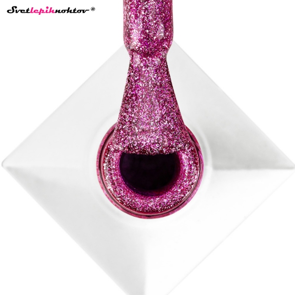 MOLLY NAILS CAT EYE gel lak 254 - Fuchsia