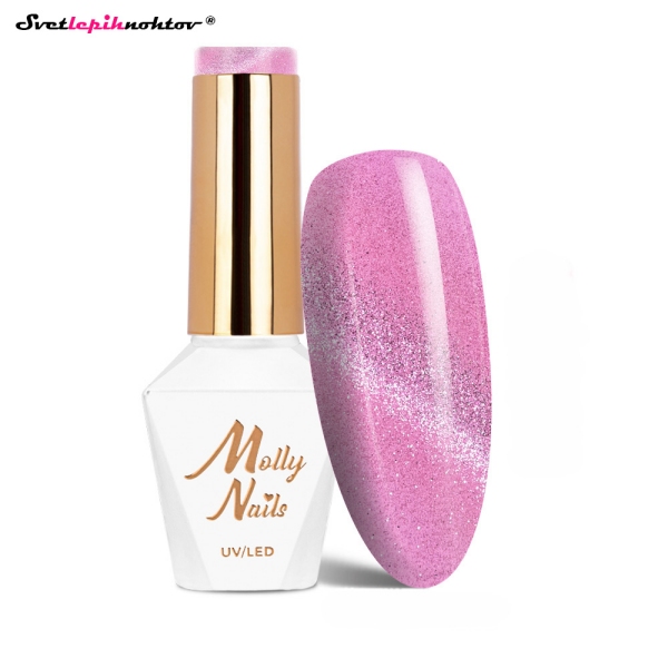 MOLLY NAILS CAT EYE gel lak 264 - Blush